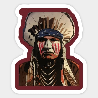 War Paint Sticker